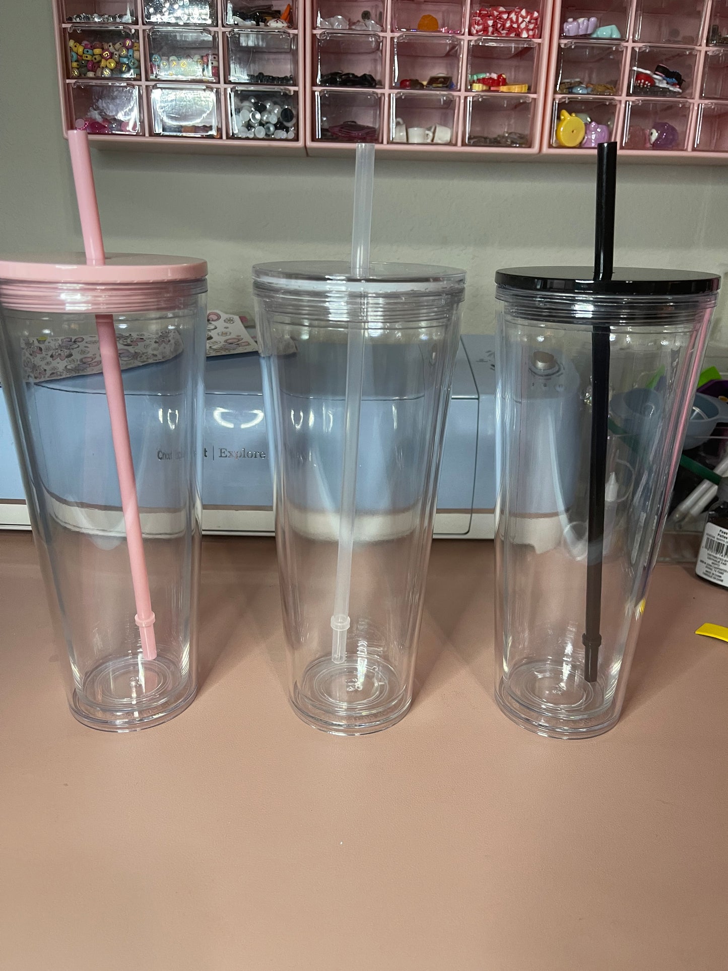 Acrylic cups 24oz